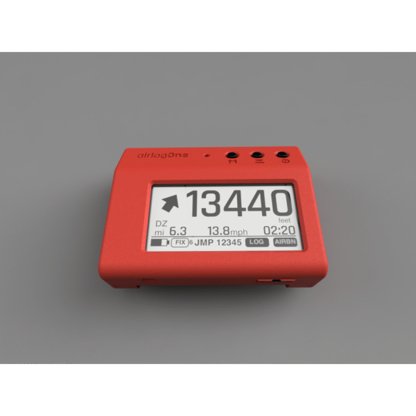airlogOne mini Advanced Skydive Tracker and Altimeter - Image 4