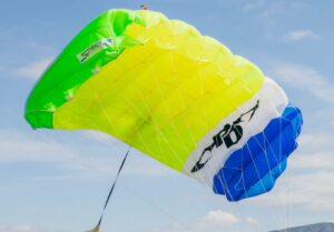 Used PD Spectre main parachute canopy