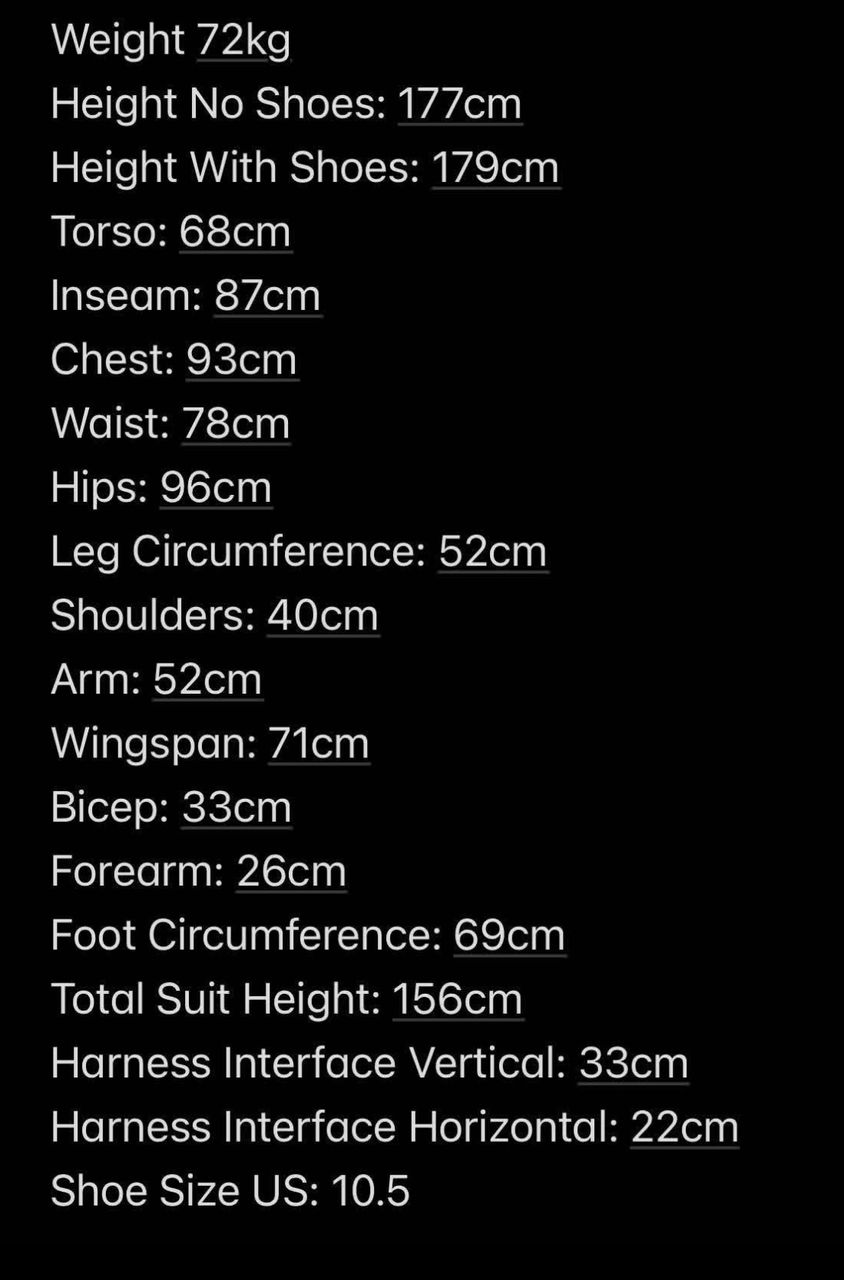 Used Freak 5 Wing Suit 72kg - Image 5