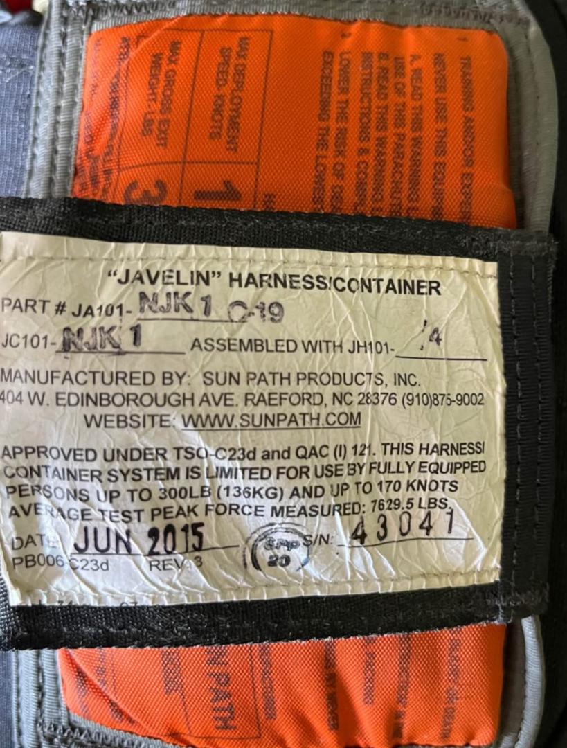 Used Sun Path Javelin Odyssey NJK